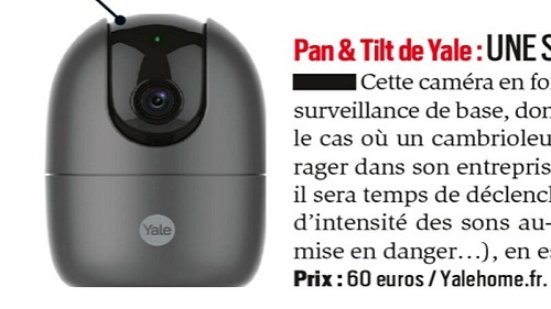 Yale lance quatre nouvelles caméras de surveillance pour la maison