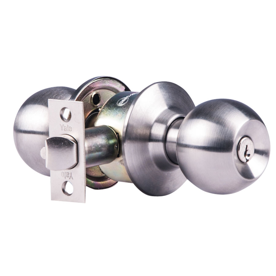 Yale CA4605-630 Storeroom Cylindrical Knob Lockset - Grade 2